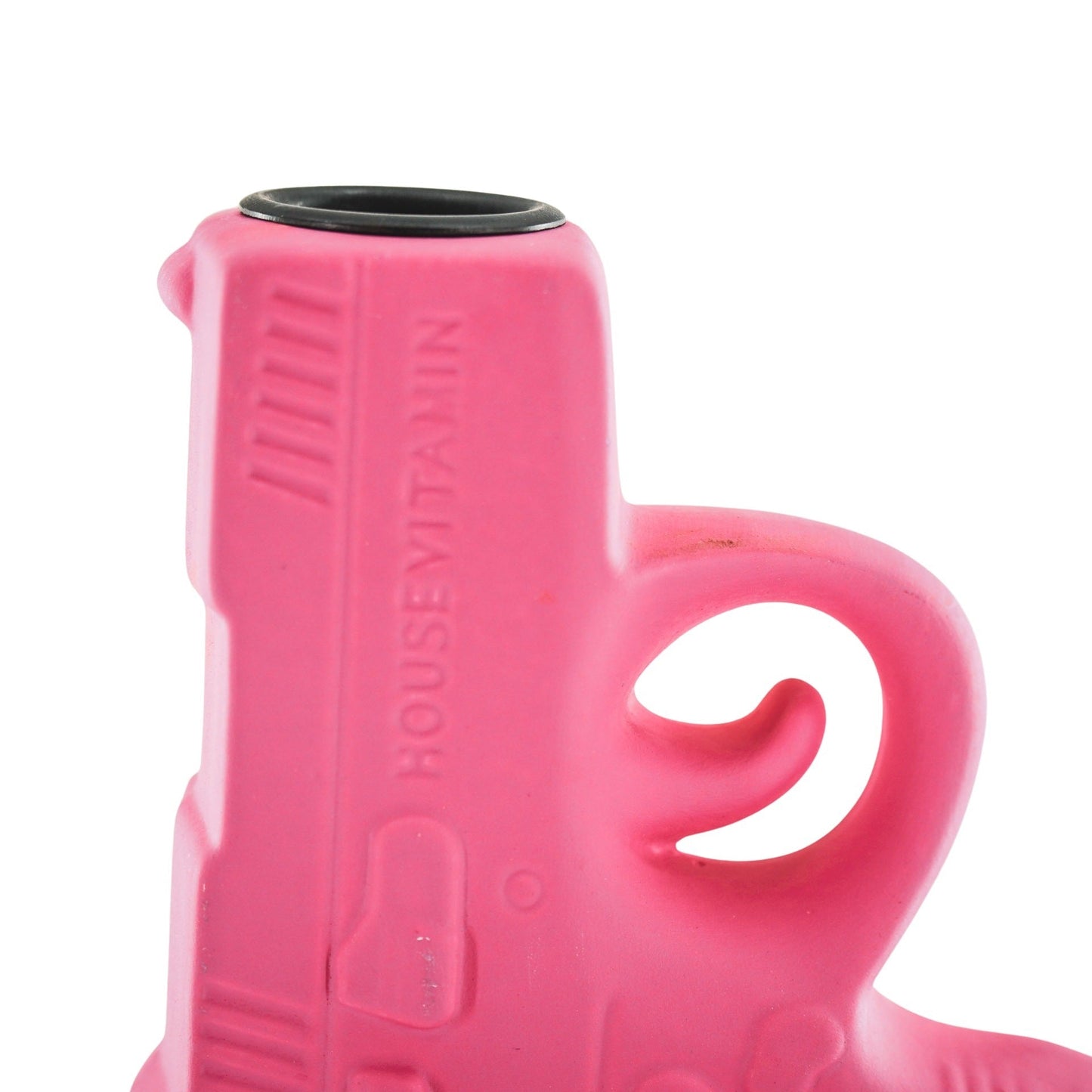 Pistolen Kerzenhalter - Neonpink