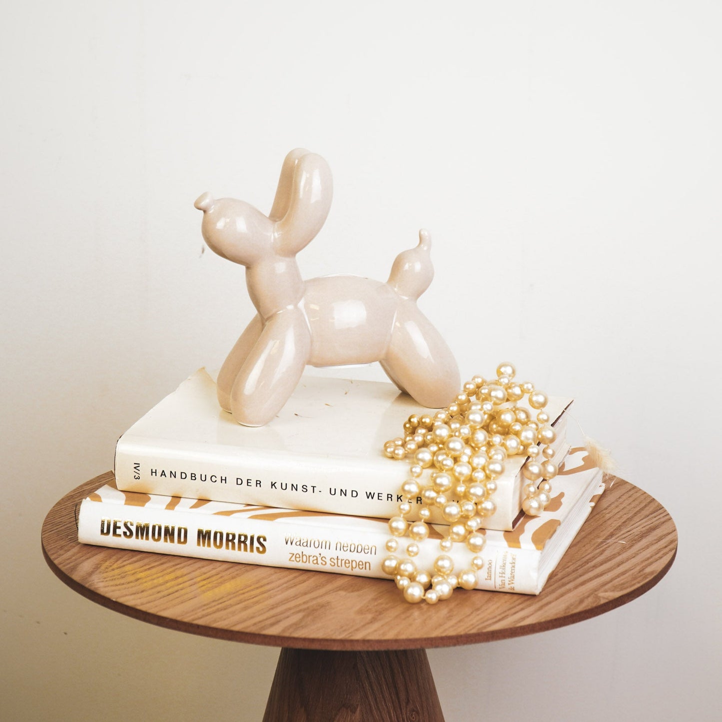 Balloon Dog- Spardose (Beige)