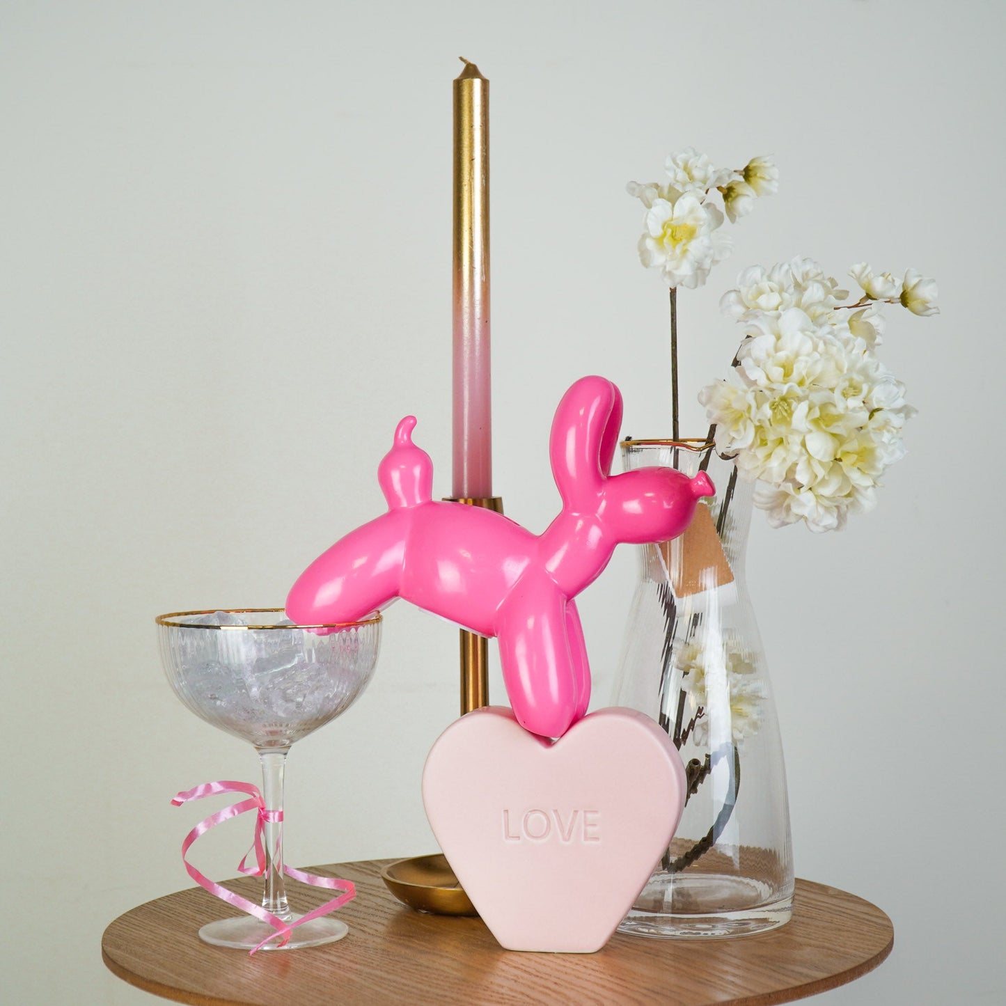 Balloon Dog- Spardose (Pink)