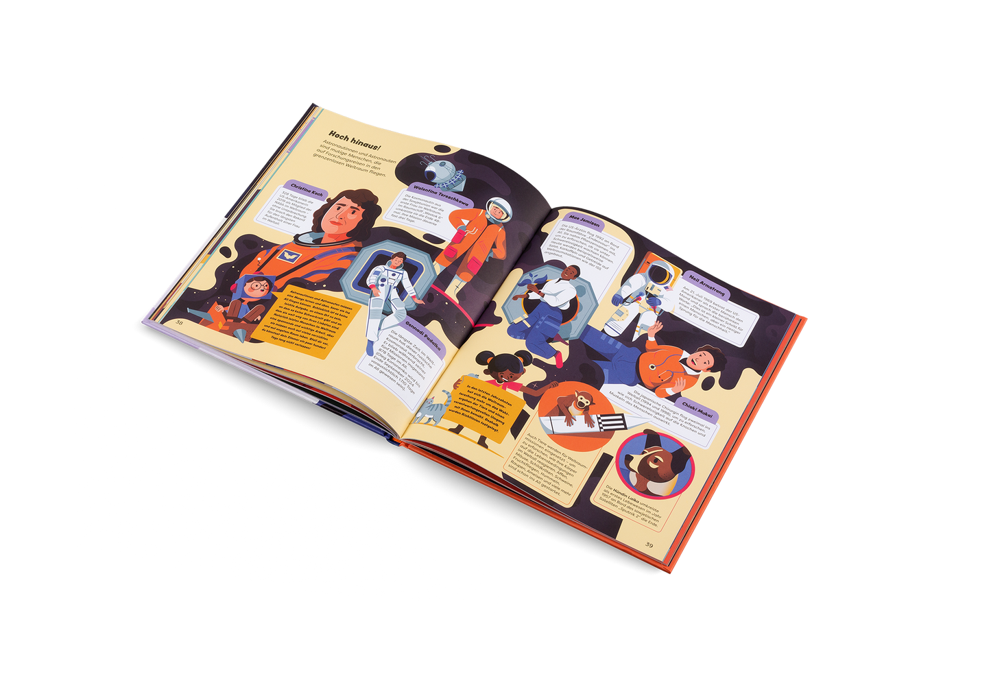 Bilderbuch: Entdecke den Weltraum