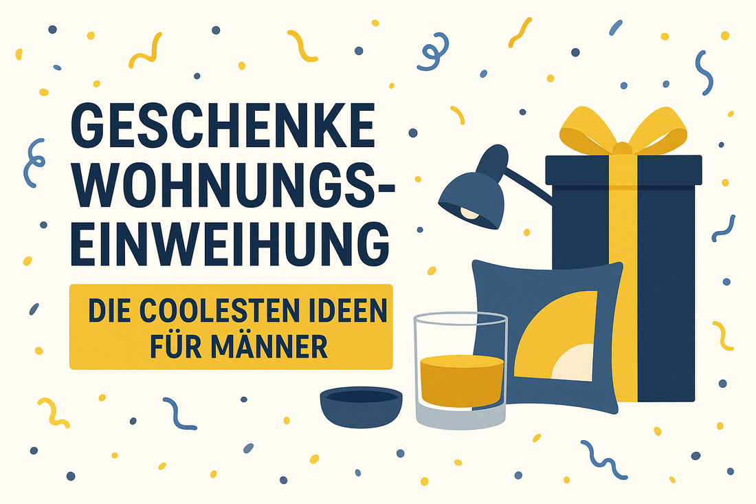 Geschenke Wohnungseinweihung: Die coolsten Ideen für Männer