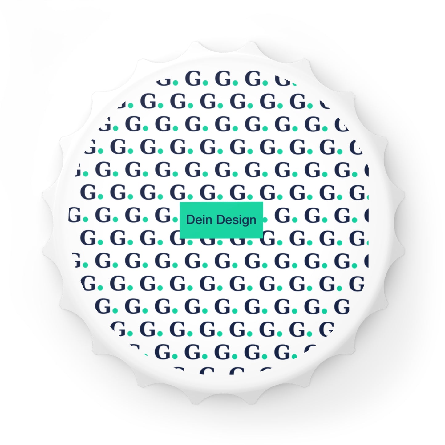 Bottle Opener — Custom Pattern Bottle Cap Opener (Dein Design)