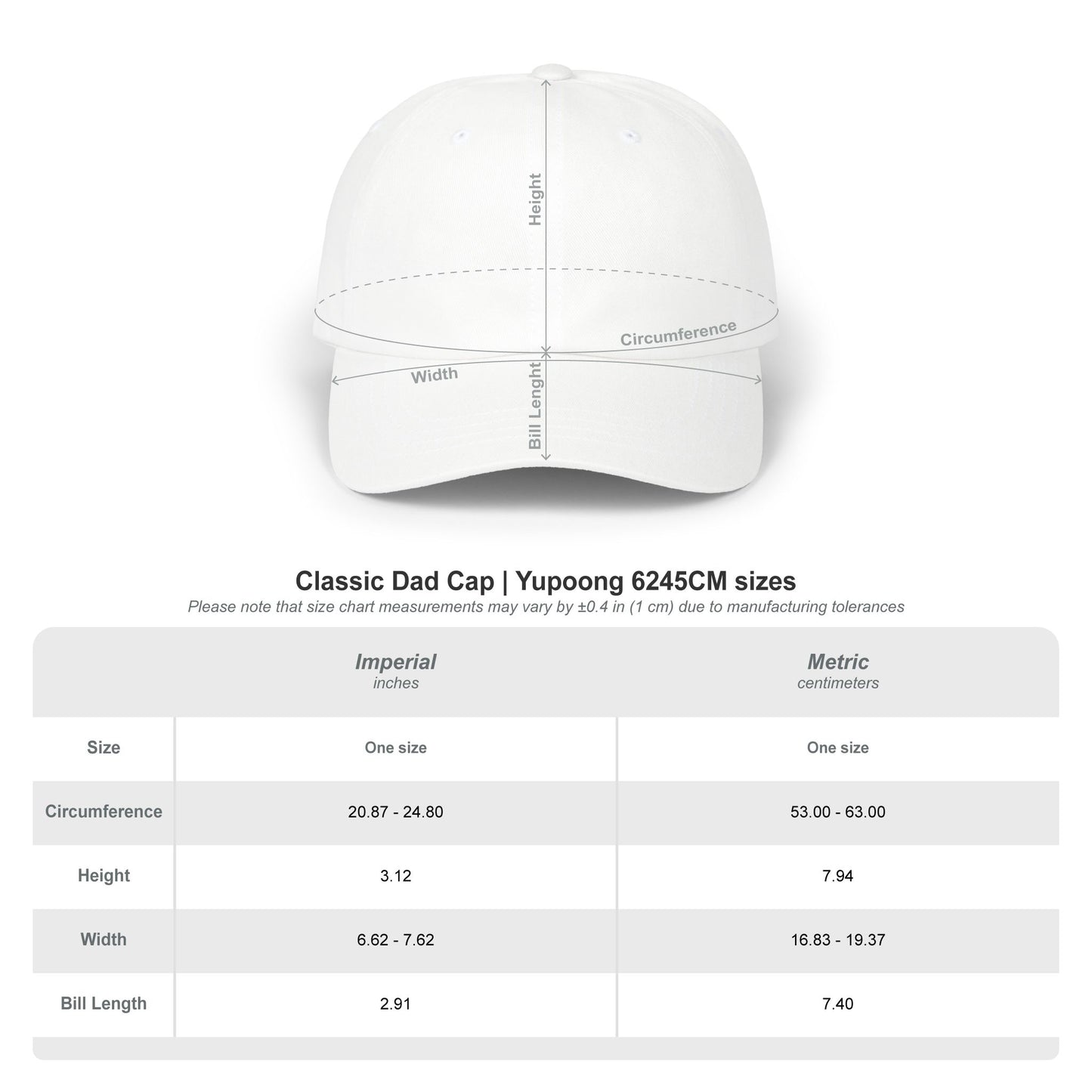 Dad Cap — "Giftar." Embroidered Classic Baseball Hat