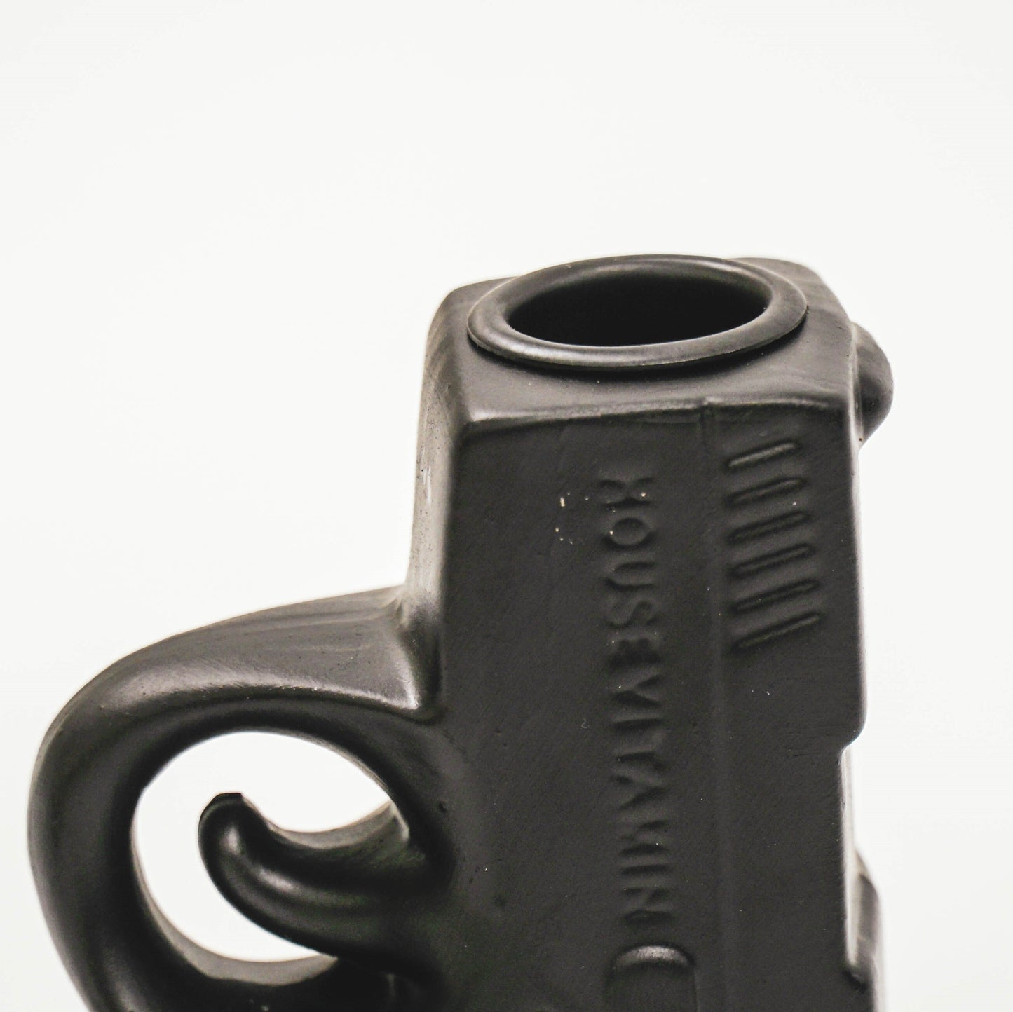 Pistolen Kerzenhalter - Schwarz