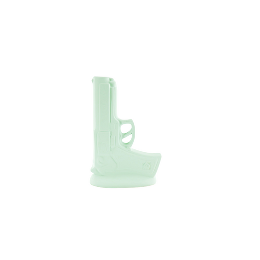 Pistolen-Vase  15 x 9 x 23 cm