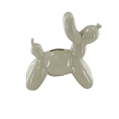 Balloon Dog- Spardose (Beige)