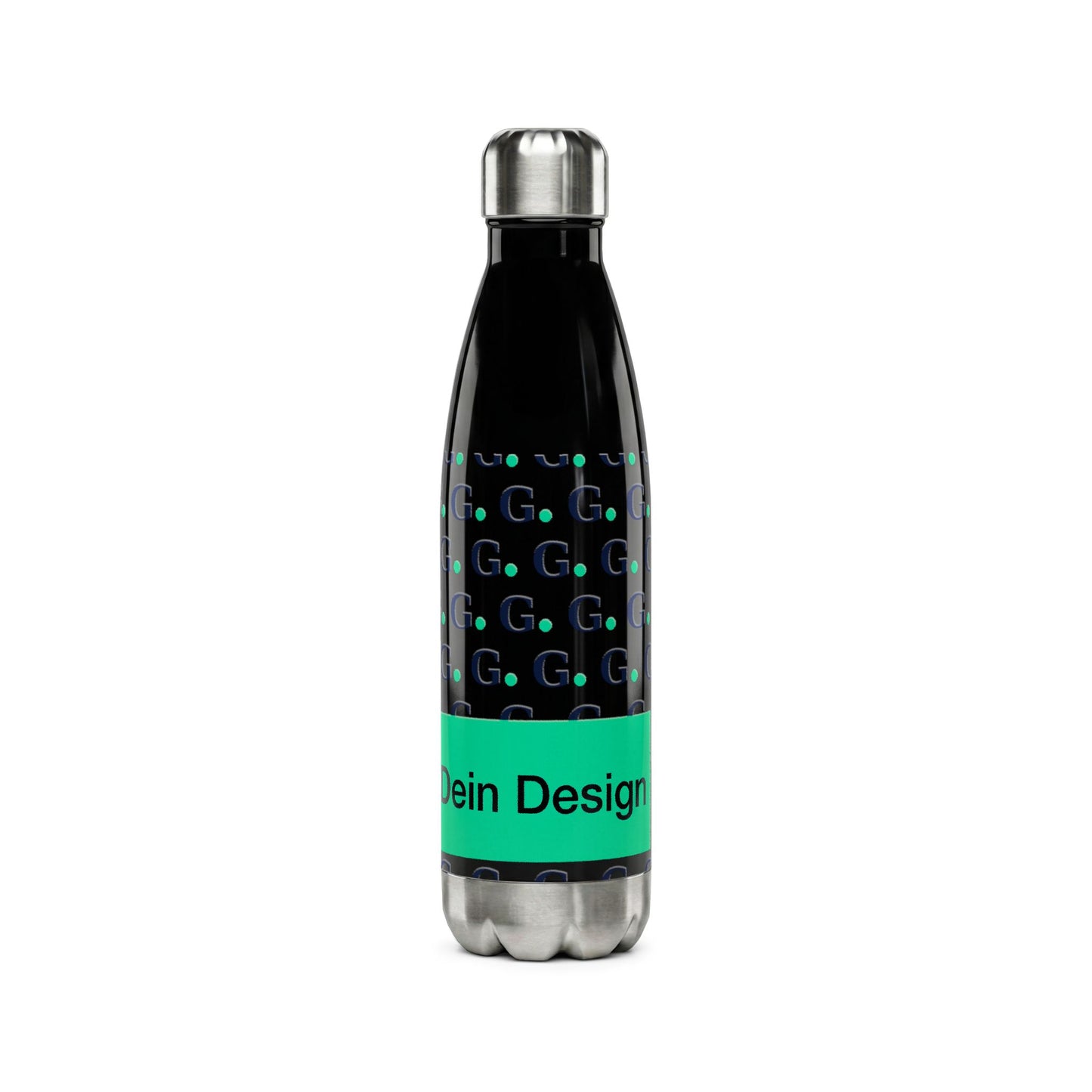 Monogram G Stainless Steel Water Bottle – 17oz Insulated Bottle