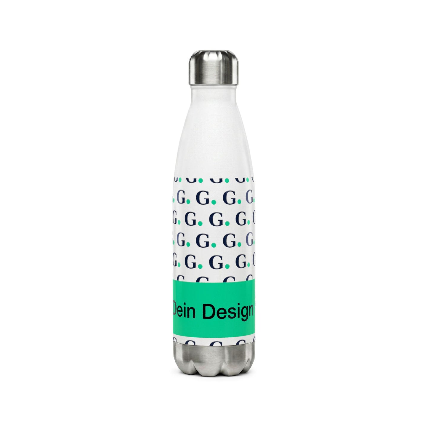 Monogram G Stainless Steel Water Bottle – 17oz Insulated Bottle