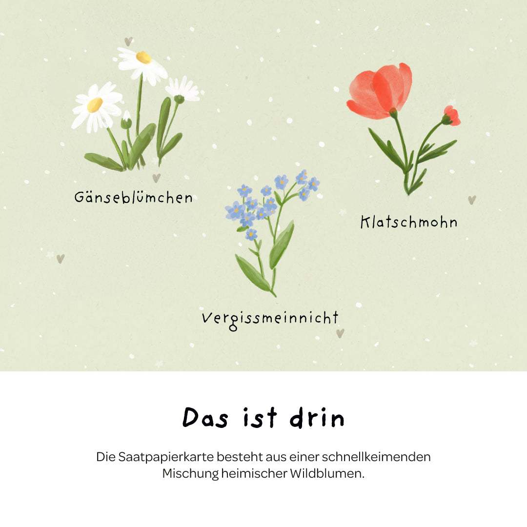Grußkarte - Love you bestie
