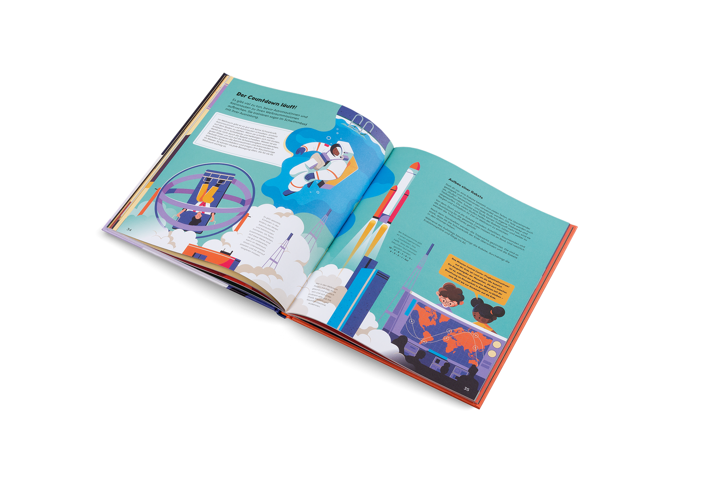 Bilderbuch: Entdecke den Weltraum