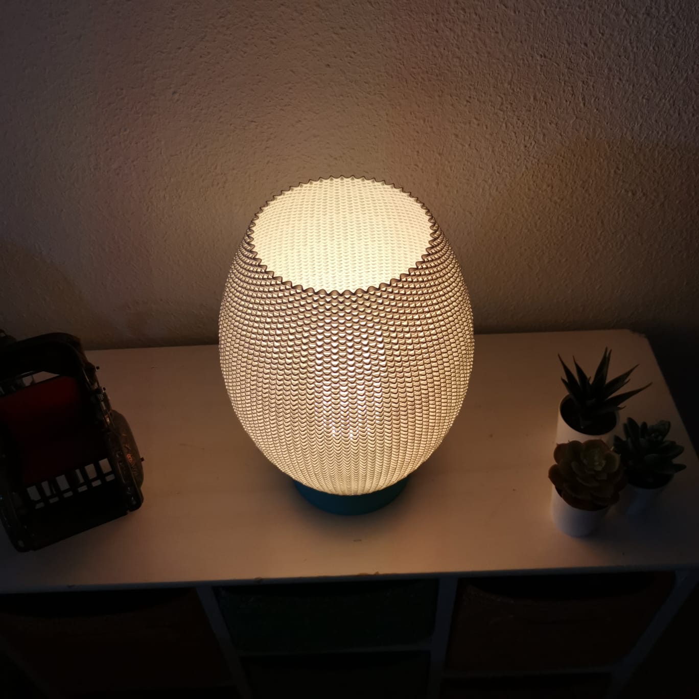Halo Mesh Tischlampe