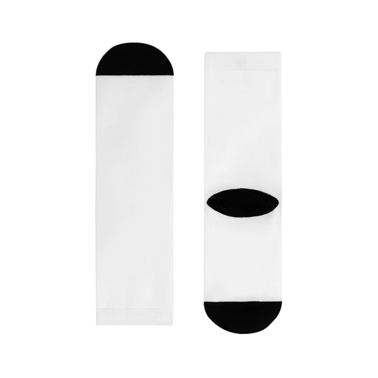 Crew-Socken mit Sublimationsdruck – Firmengeschenk