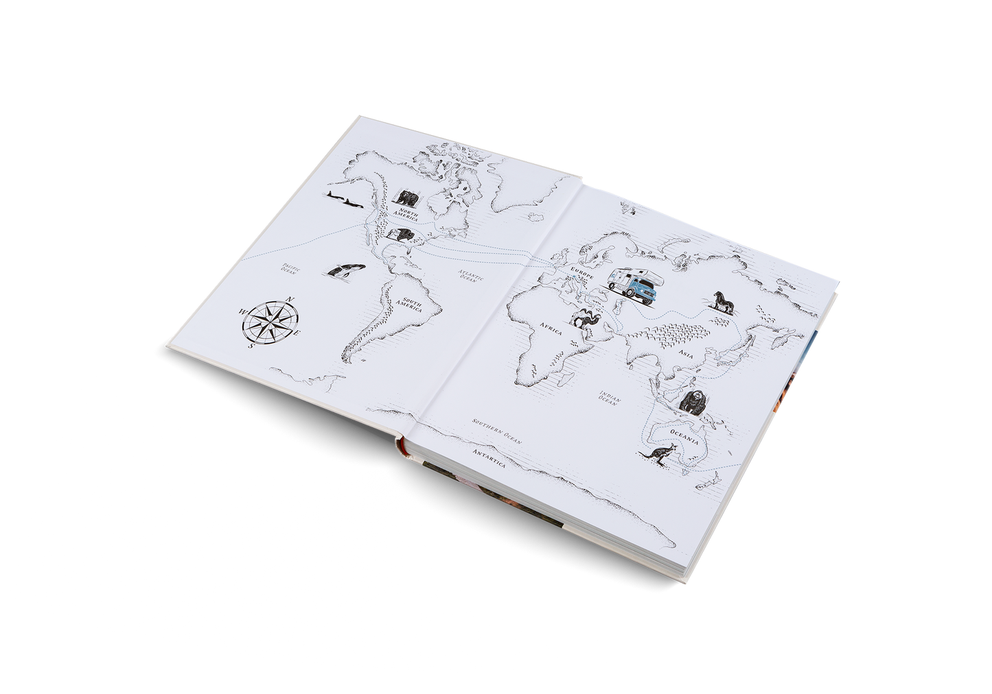 Life on the Road - Table Book