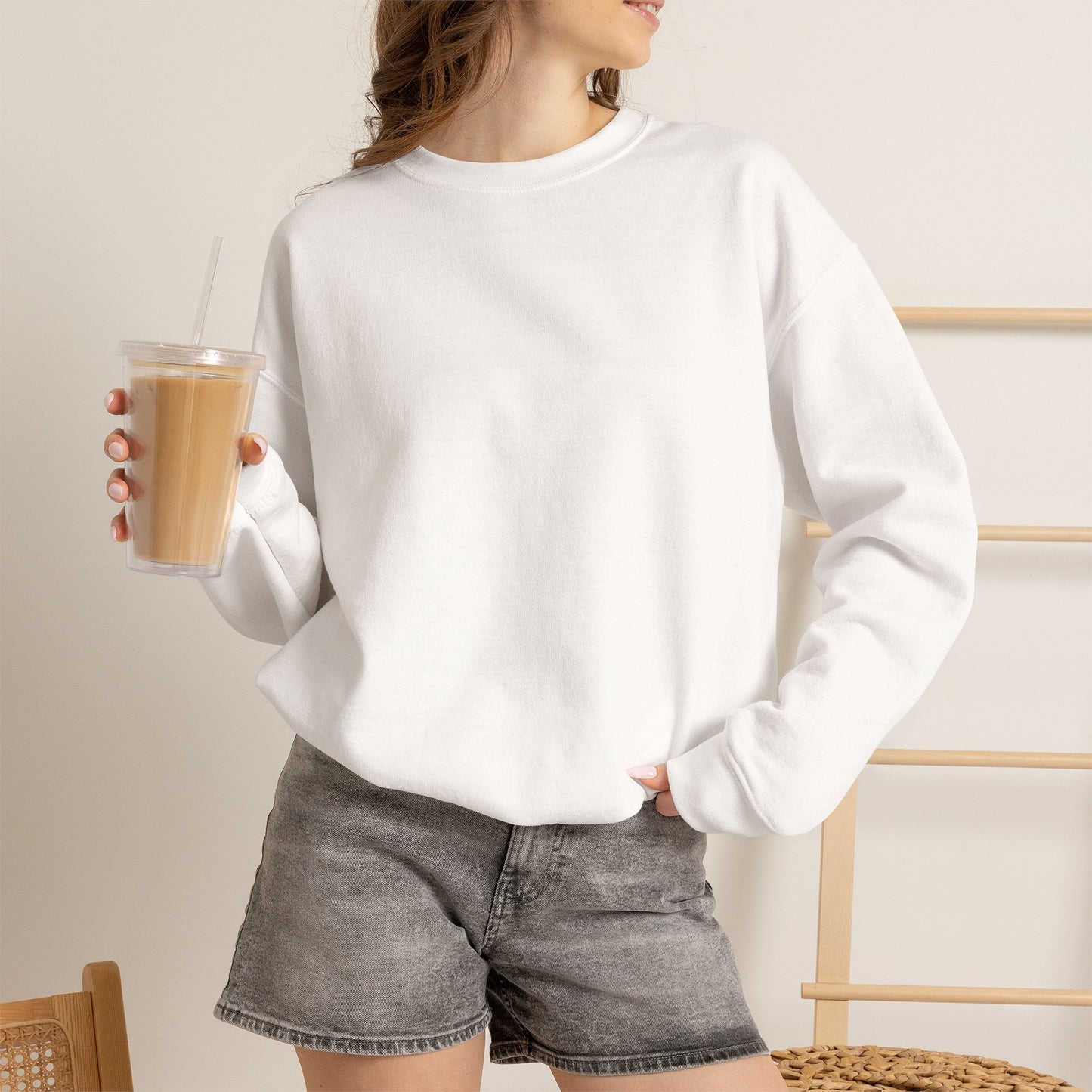 Crewneck mit Stickoption