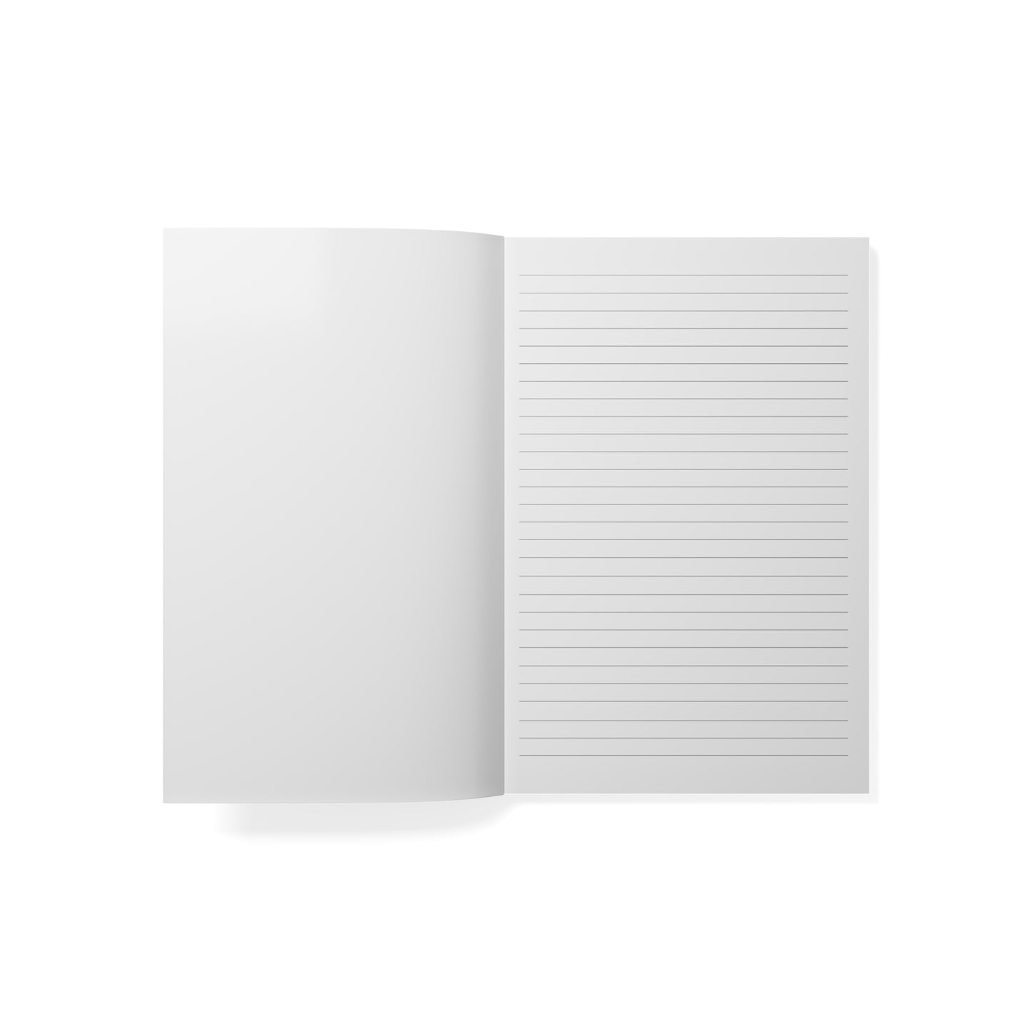 Monogram G Pattern A5 Notebook — Navy & Teal Dotted Initial Journal