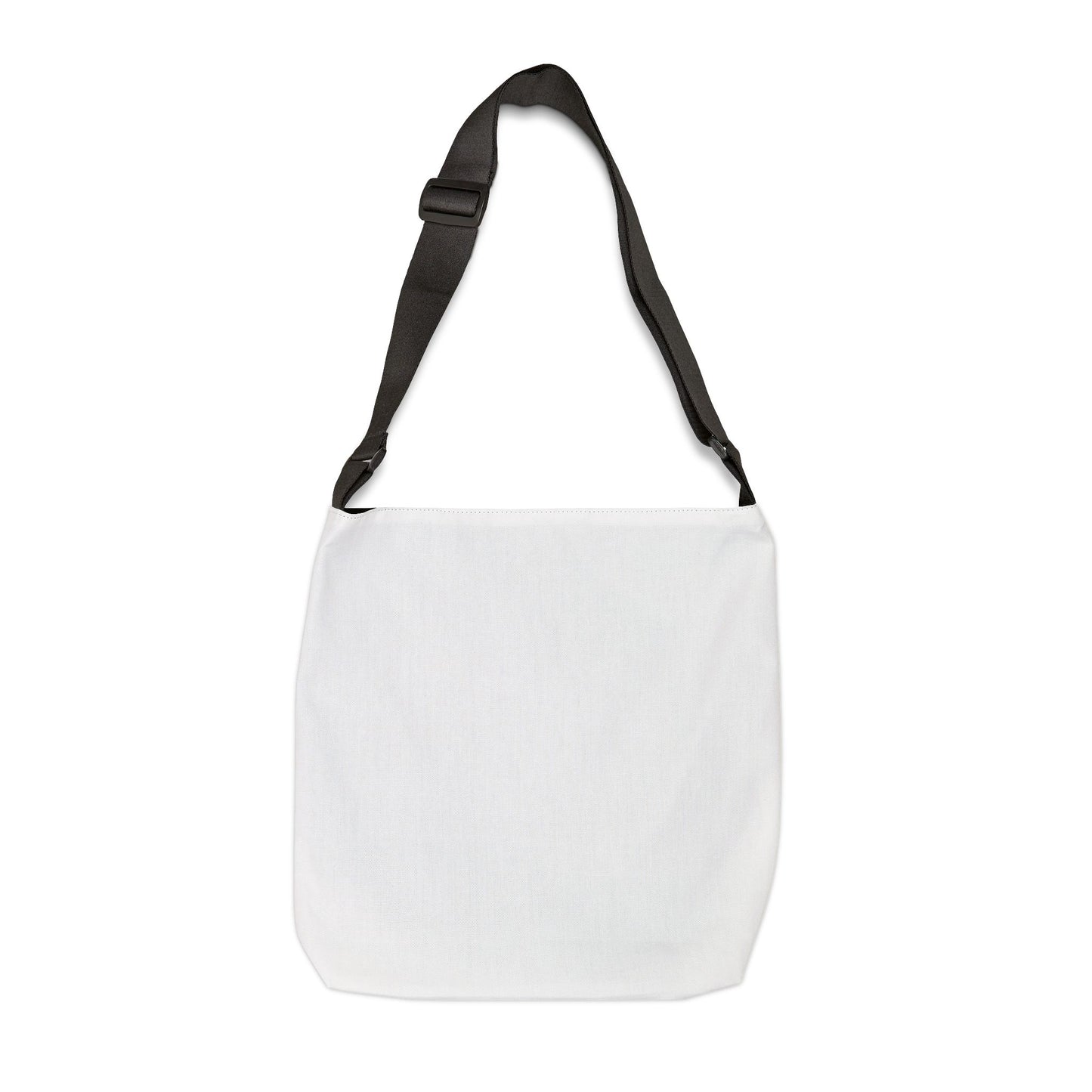 Monogram G Pattern Adjustable Tote Bag — Personalized Initials Crossbody Tote