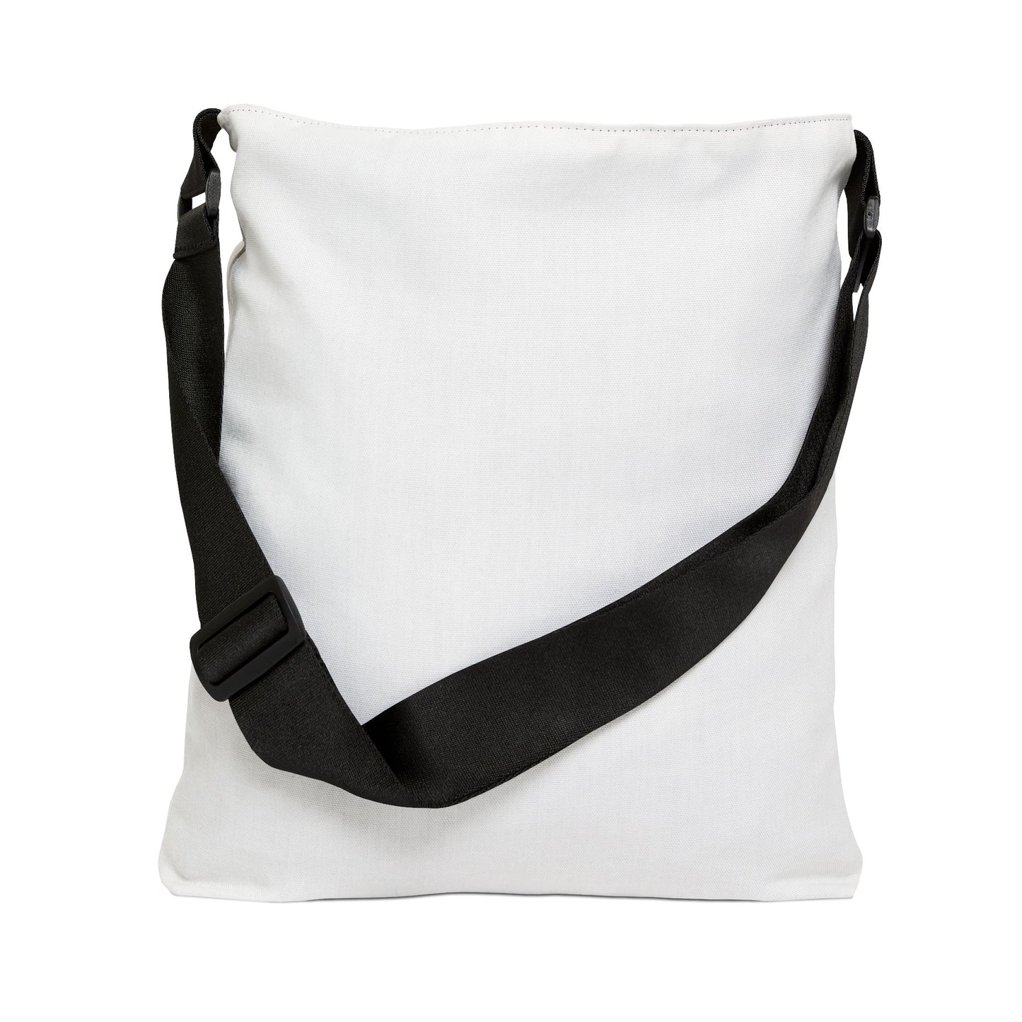 Monogram G Pattern Adjustable Tote Bag — Personalized Initials Crossbody Tote