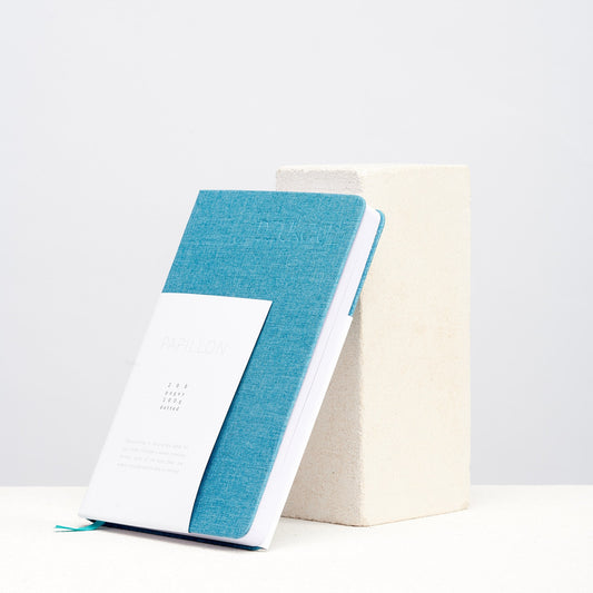 Papillon Notizbuch - Blau