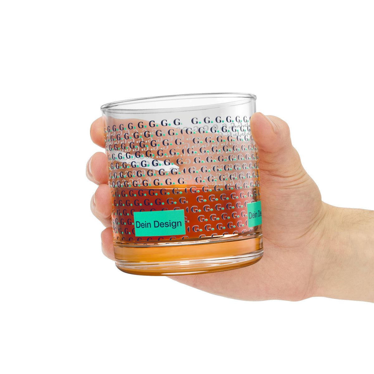 Personalisiertes Rocks Glas 300ml Firmengeschenk 08